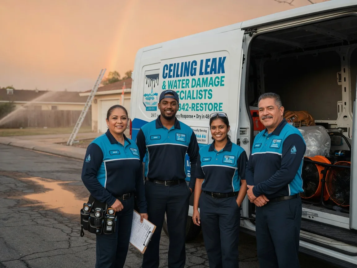Ceiling Leak Cleanup company in Saint Pauls, NC