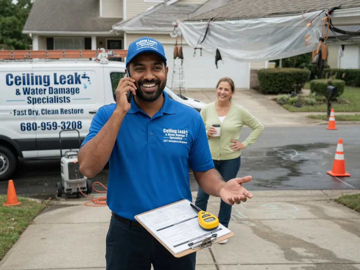 Ceiling Leak Cleanup Saint Pauls, NC FAQs